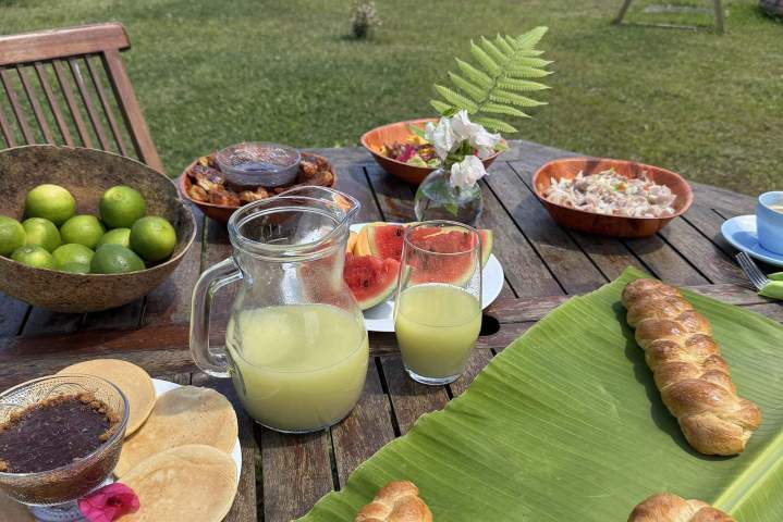 Brunch convivial Martinique